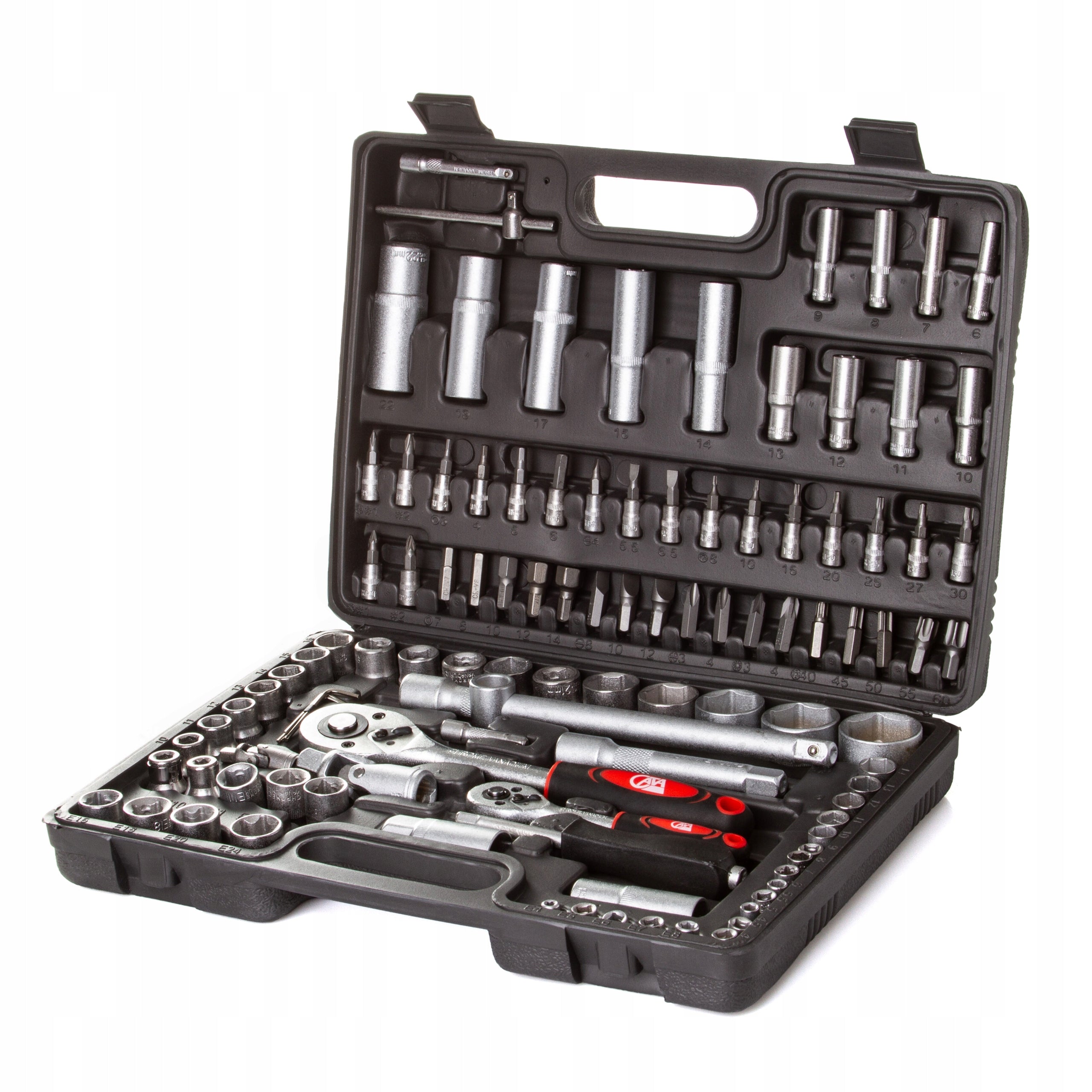 SET OF SOCKET WRENCHES TOOLS SOCKET WRENCHES 108 EL. SUITCASE TORX BITS EAN (GTIN) 5902067603154