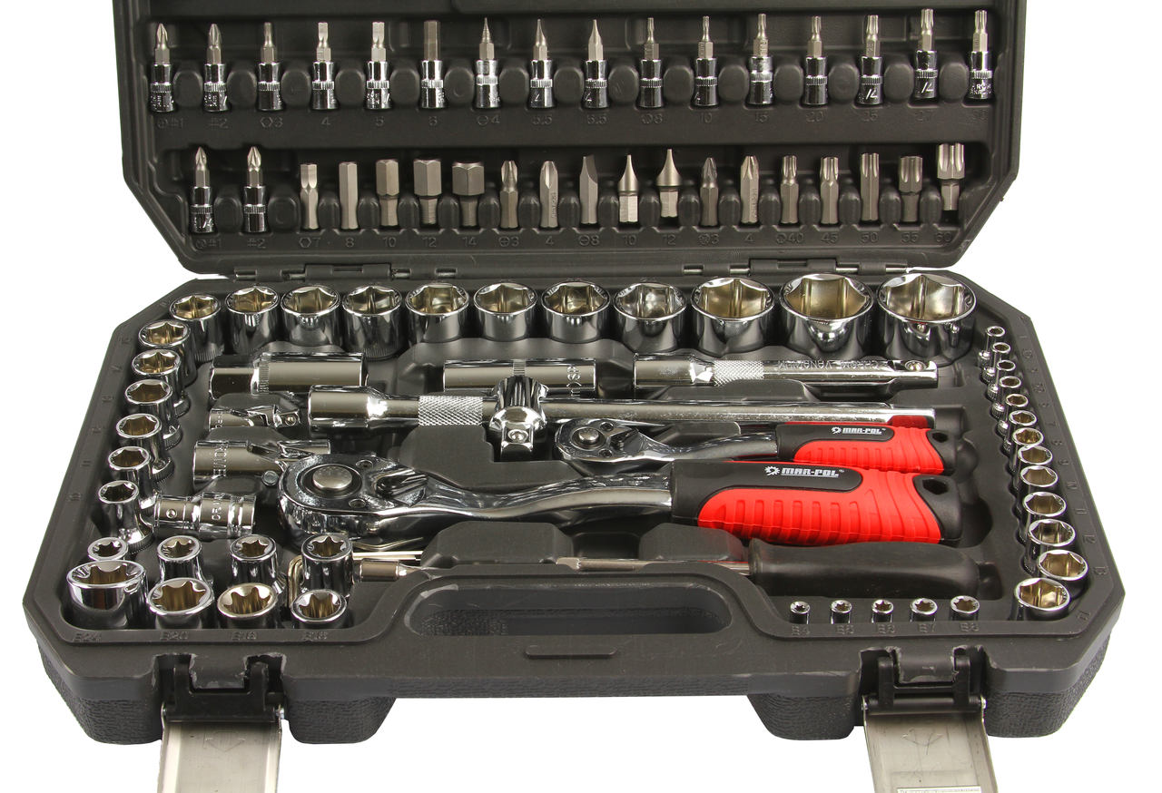 SET OF SOCKET WRENCHES TORX CAPS SUITCASE 108 Manufacturer code M58222