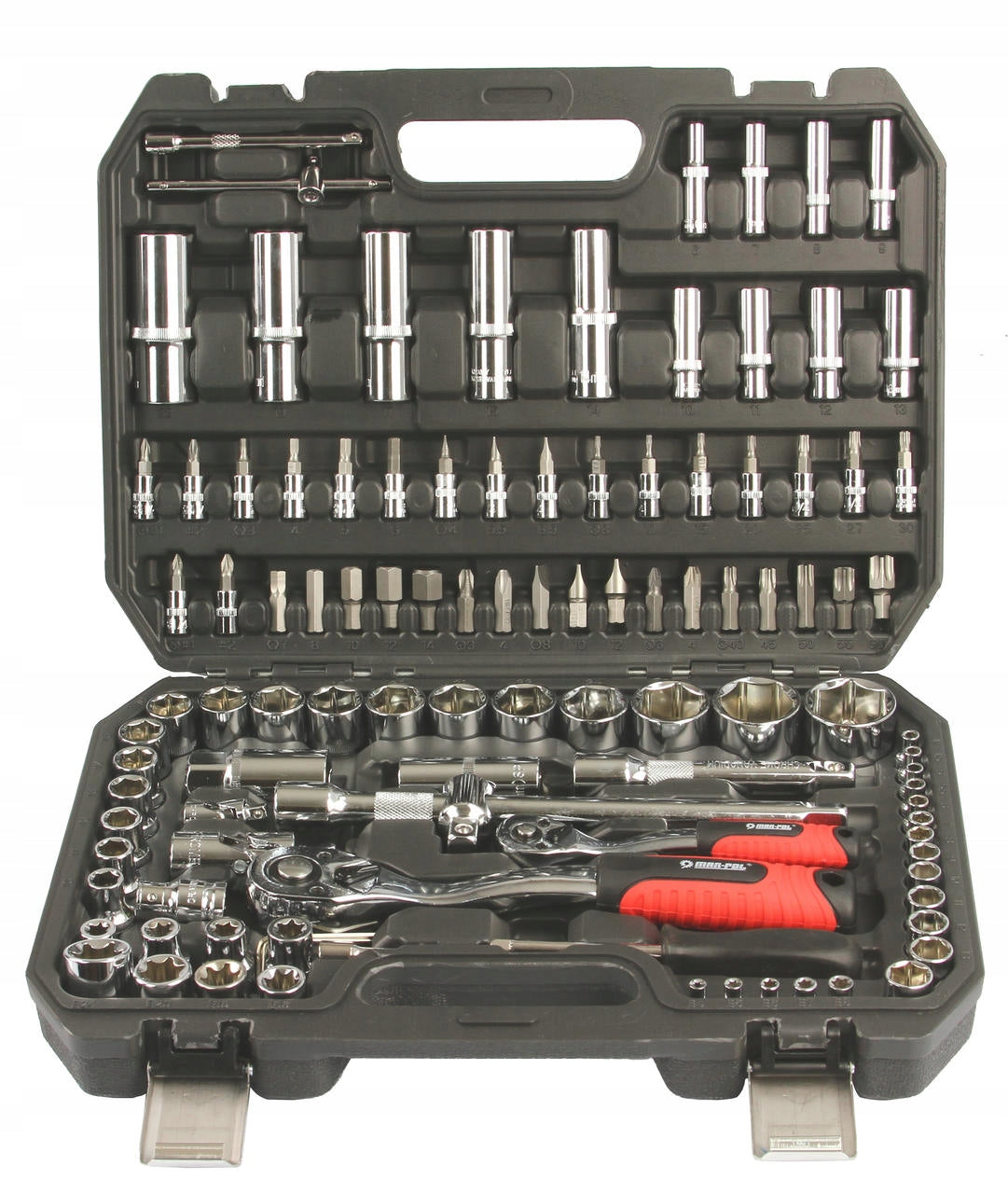 SET OF SOCKET WRENCHES TORX CAPS SUITCASE 108 Product weight with unit packaging 6 kg