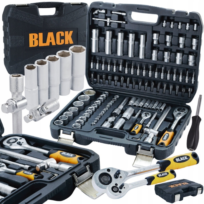 SET OF SOCKET WRENCHES TORX SOCKET WRENCHES 108 BLACK CRV