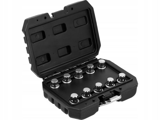 SET OF SOCKETS FOR BMW 10 E YT-060392 SAFETY SCREWS