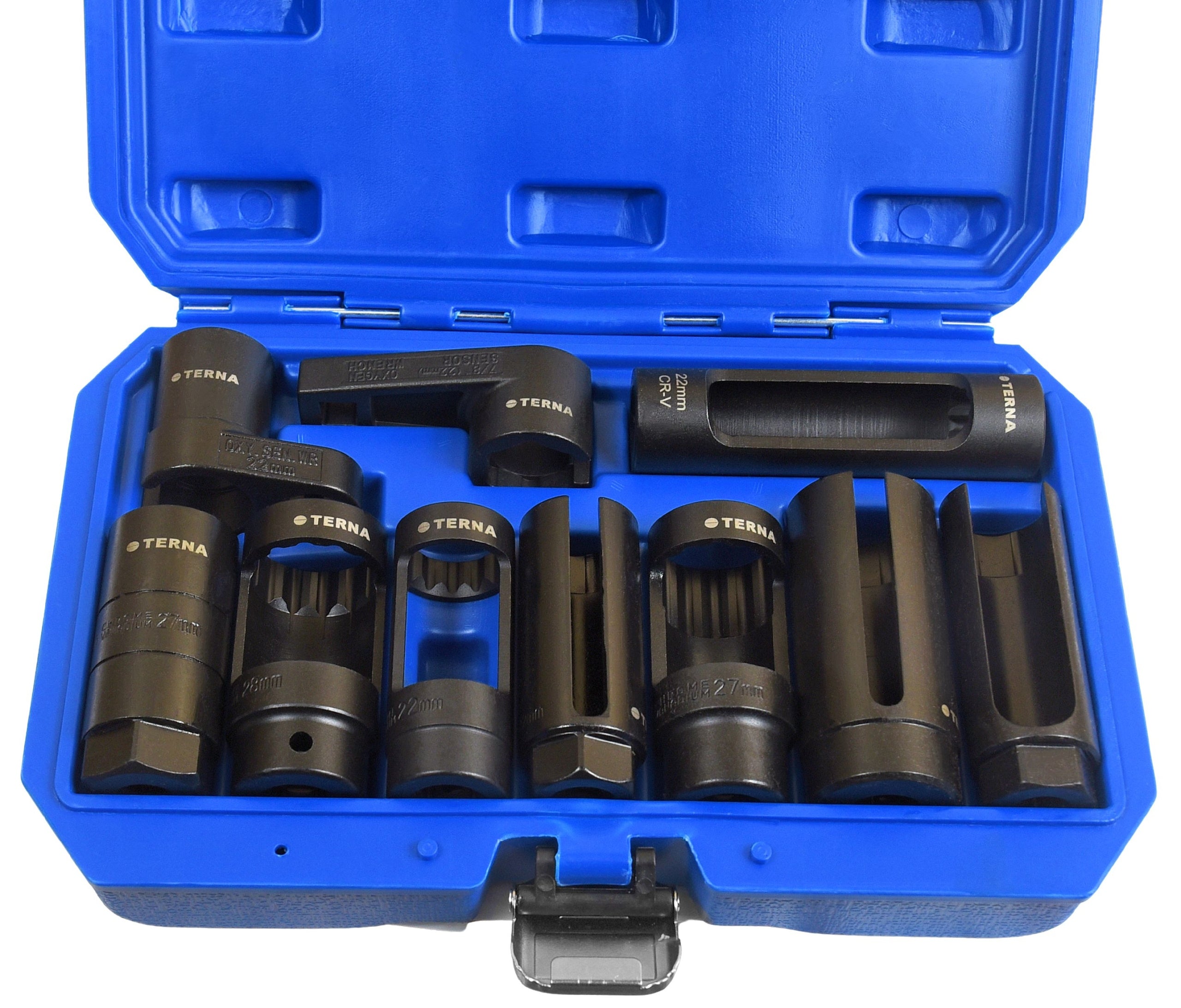 SET OF SOCKETS FOR LAMBDA PROBE AND CAP INJECTORS 10el. CAPS KEYS Customs tariff code 82041200