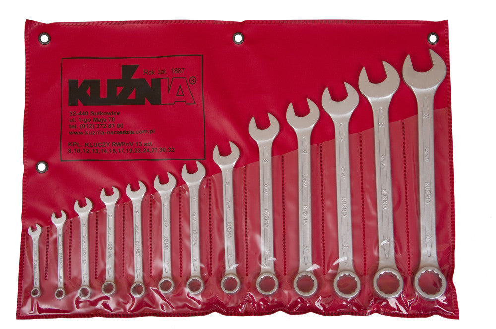 SET OF SPANNER WRENCHES KUŹNIA 8-32 13PCS