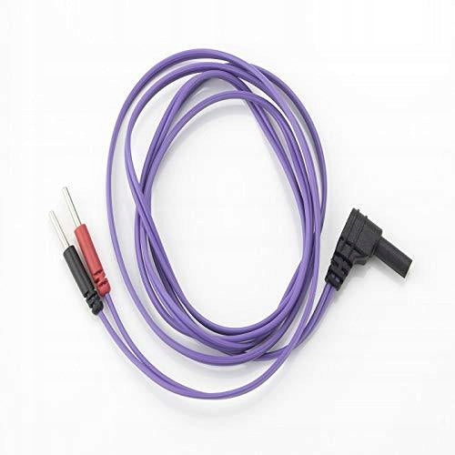 SET OF SPARE CABLES WIRES FOR ELLE TENS FEMALE PLUG 2 PCS Color pink