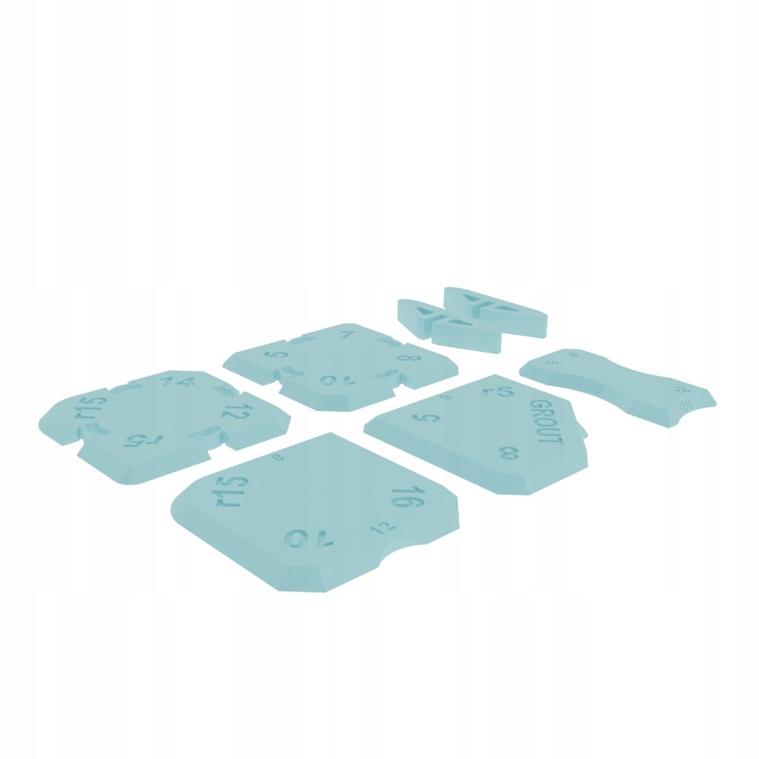 SET OF SPATULAS FOR LAYING SILICONE REMOVAL PROFESSIONAL Brand Pro Parts