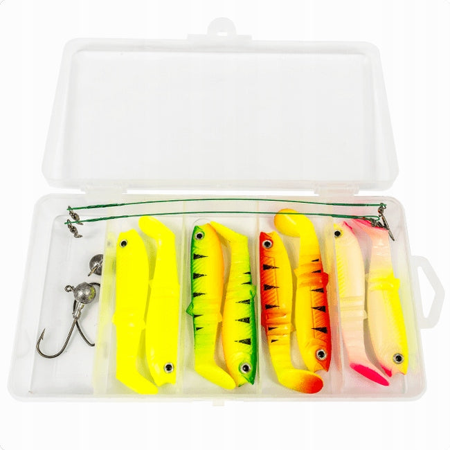 SET OF SPINNING LURES 8CM SAHIDO KILLER STRIKE NEON SET 13 PCS EAN (GTIN) 5903796016703