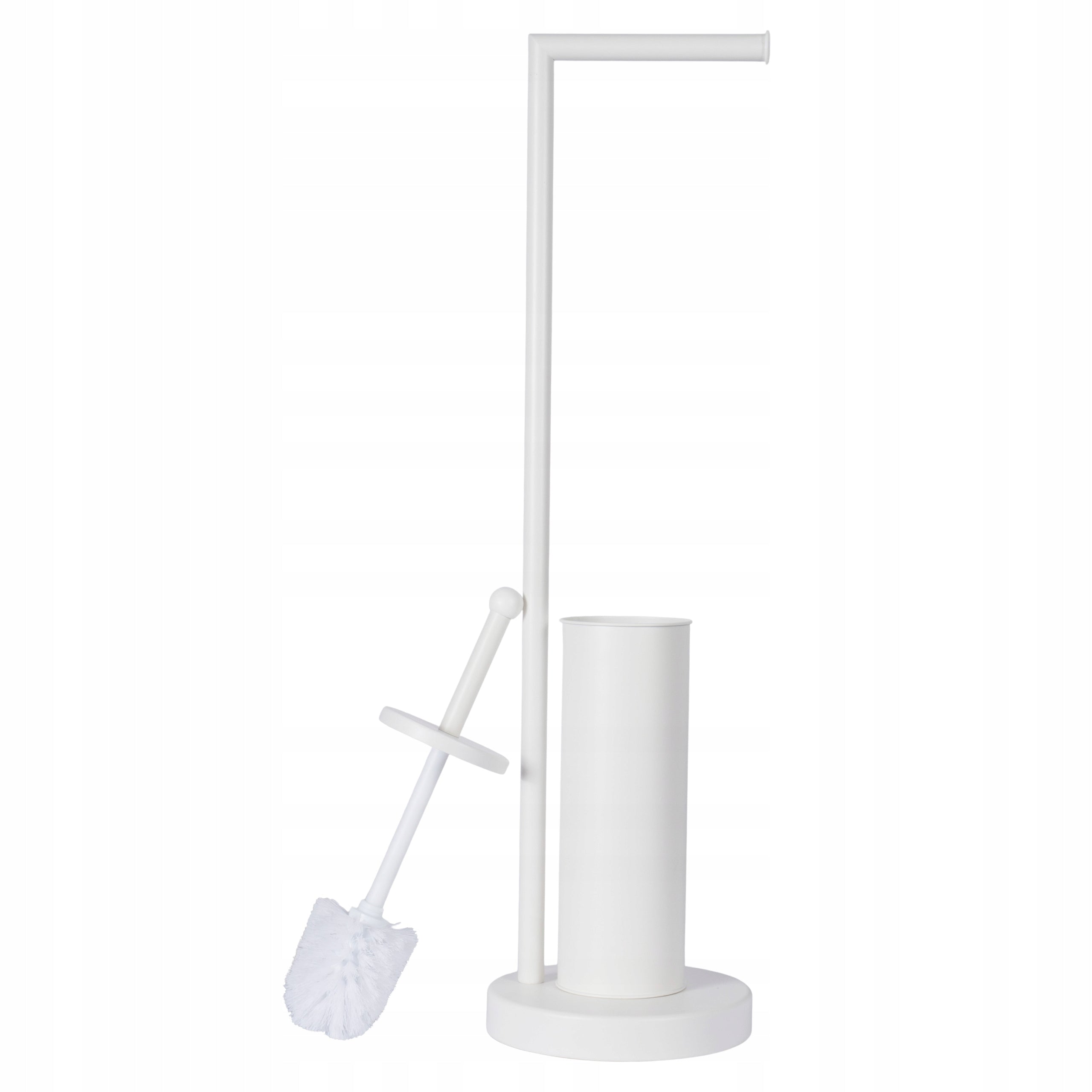 SET OF STAND PAPER HOLDER + WC BRUSH TOILET 104 WHITE DURABLE Manufacturer code 10STOLAZ104WH