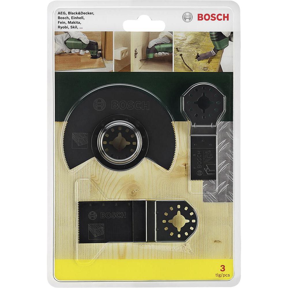 SET OF STARLOCK SAW BLADES FOR MULTI-TOOLS 3 PIECES BOSCH