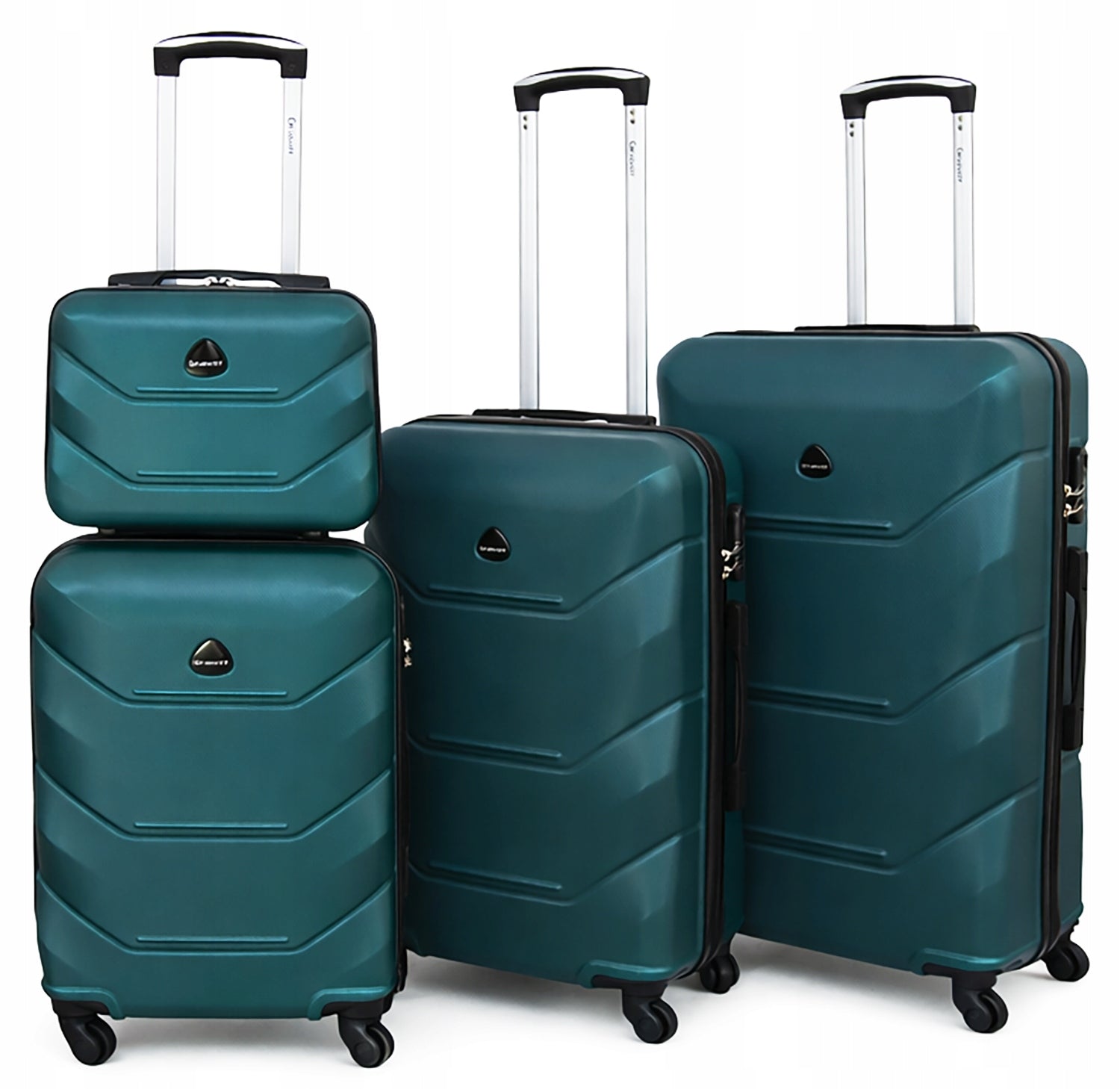 SET OF SUITCASES 4in1 TRAVEL SUITCASE ON WHEELS GRAVITT 955 Manufacturer code 0955