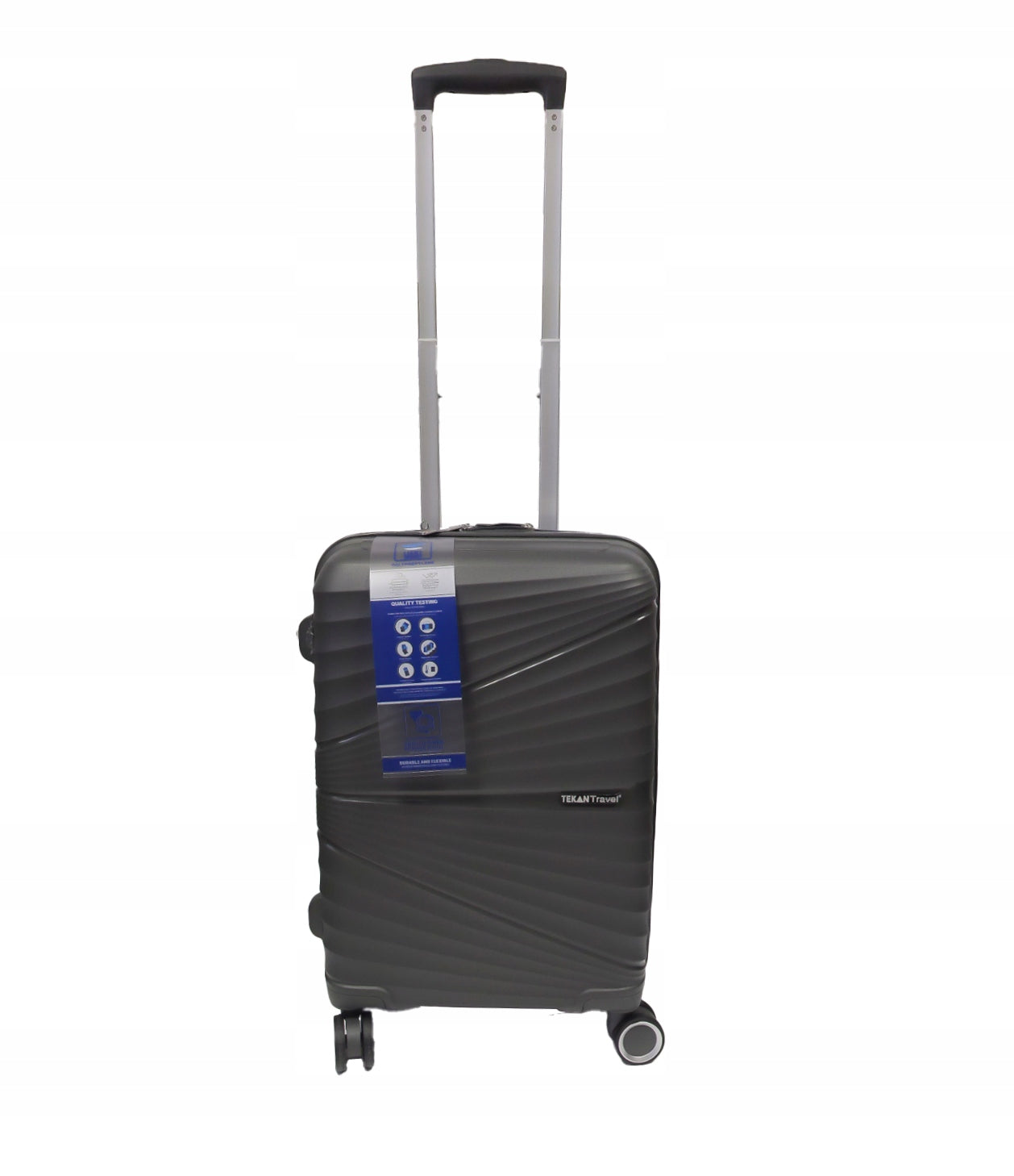 SET OF SUITCASES CABIN SUITCASE 20" LARGE 28" TRAVEL LIGHT 4 WHEELS Height 76 cm