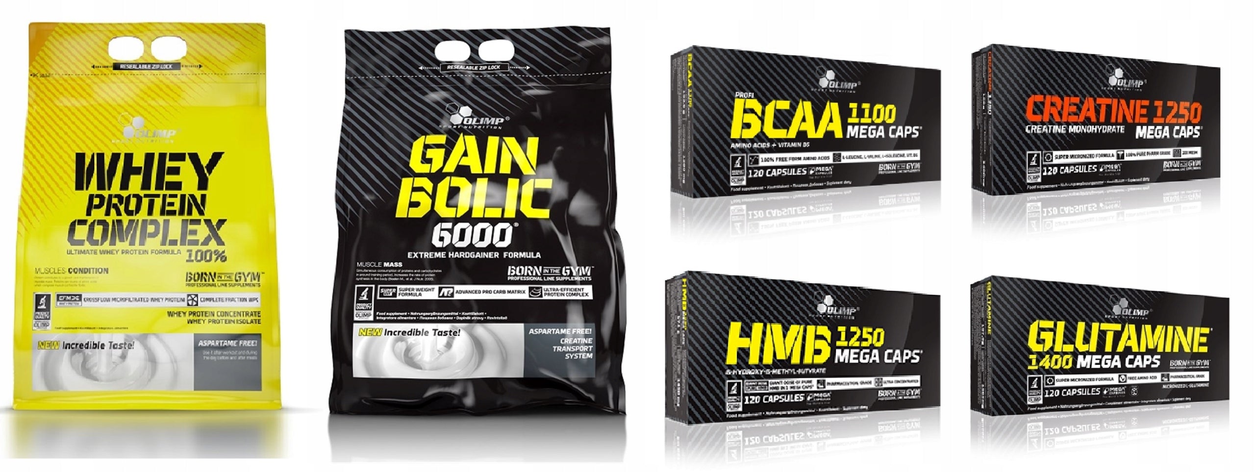 SET OF SUPPLEMENT NUTRIENTS RECORD GAINS