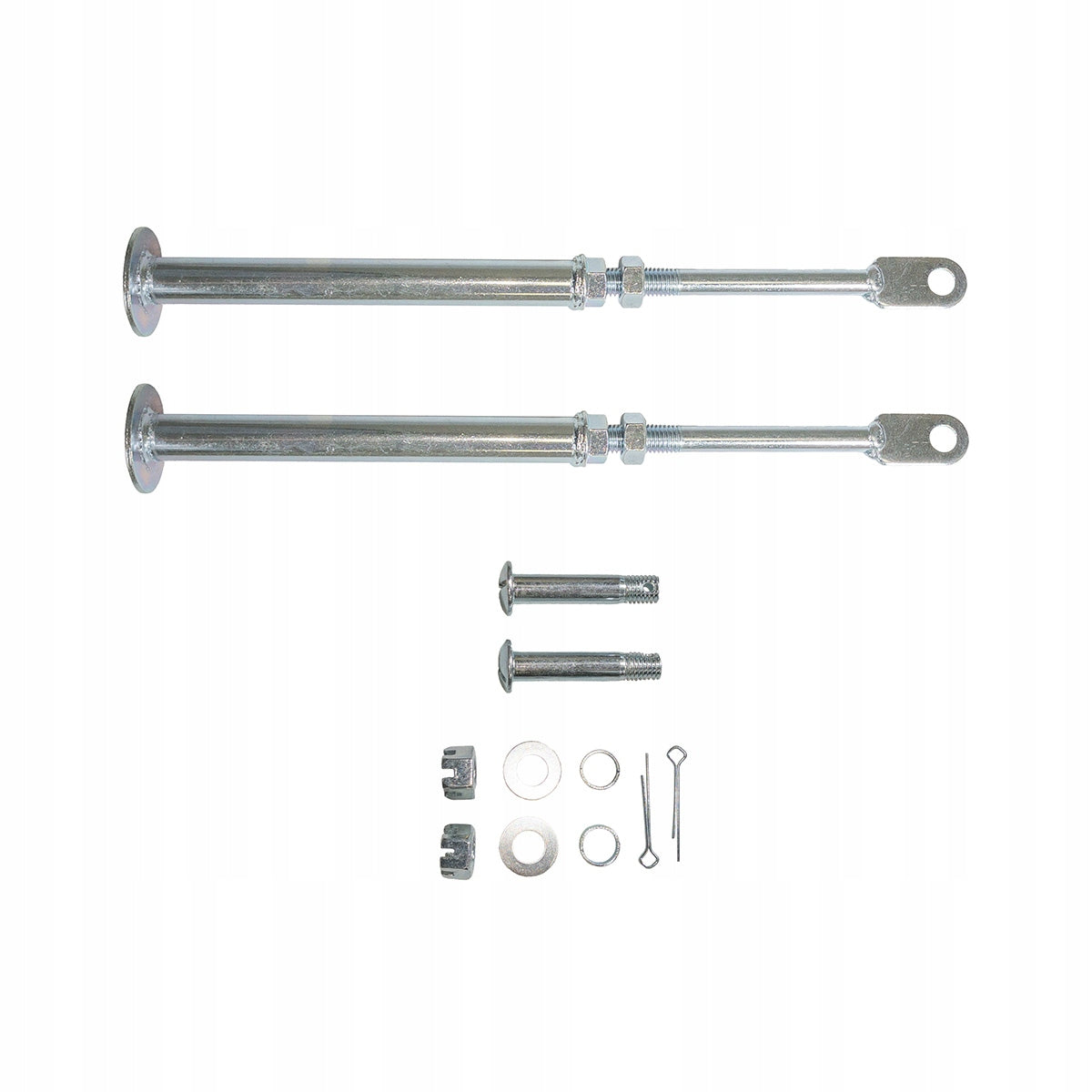 SET OF SUPPORTS FOR ALUMINUM RAMPS BTRAMP GALVANIZED BIKETEC
