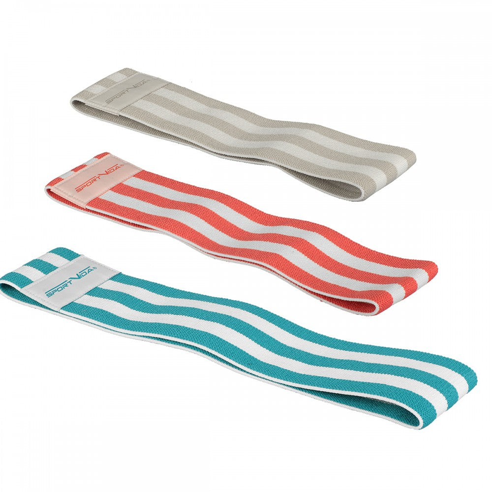 SET OF TAPES FOR STRETCHING EXERCISES MATERIAL YOGA Length 36 cm
