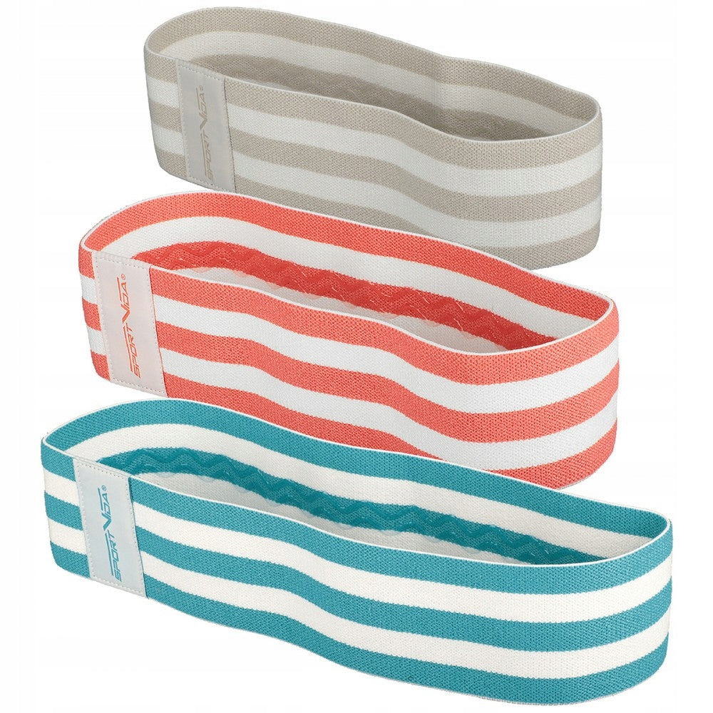 SET OF TAPES FOR STRETCHING EXERCISES MATERIAL YOGA Width 76 mm