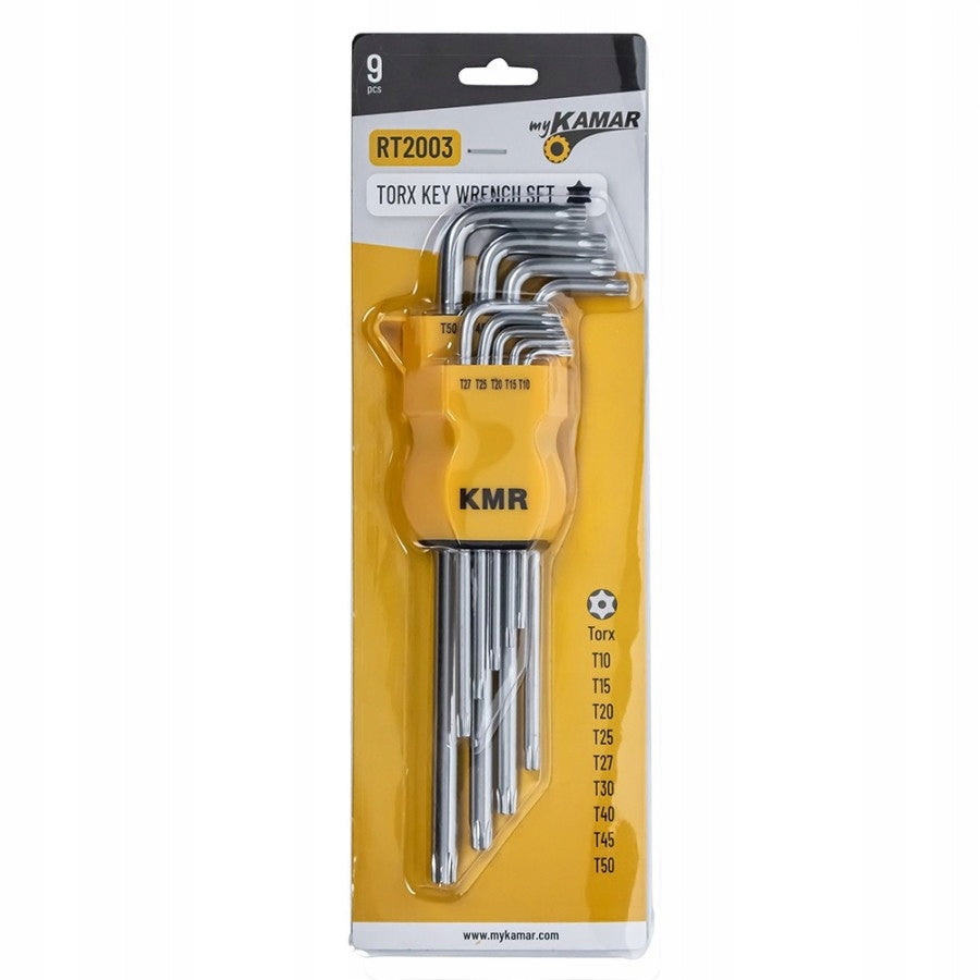 SET OF TOOLS 9 ELEMENTS TORX Packaging status original