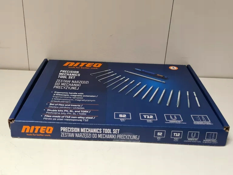SET OF TOOLS FOR PRECISION MECHANICS THREAD PTS0363-26 Brand Niteo Tools