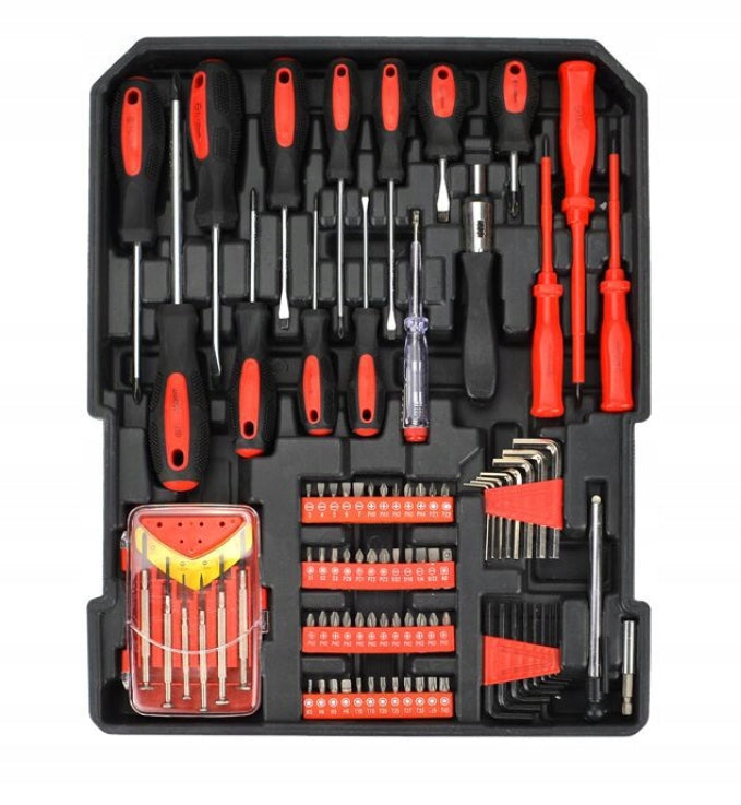 SET OF TOOLS KEYS 1000 EL TOOL CASE WORKSHOP GARAGE SET Product weight with unit packaging 12.5 kg