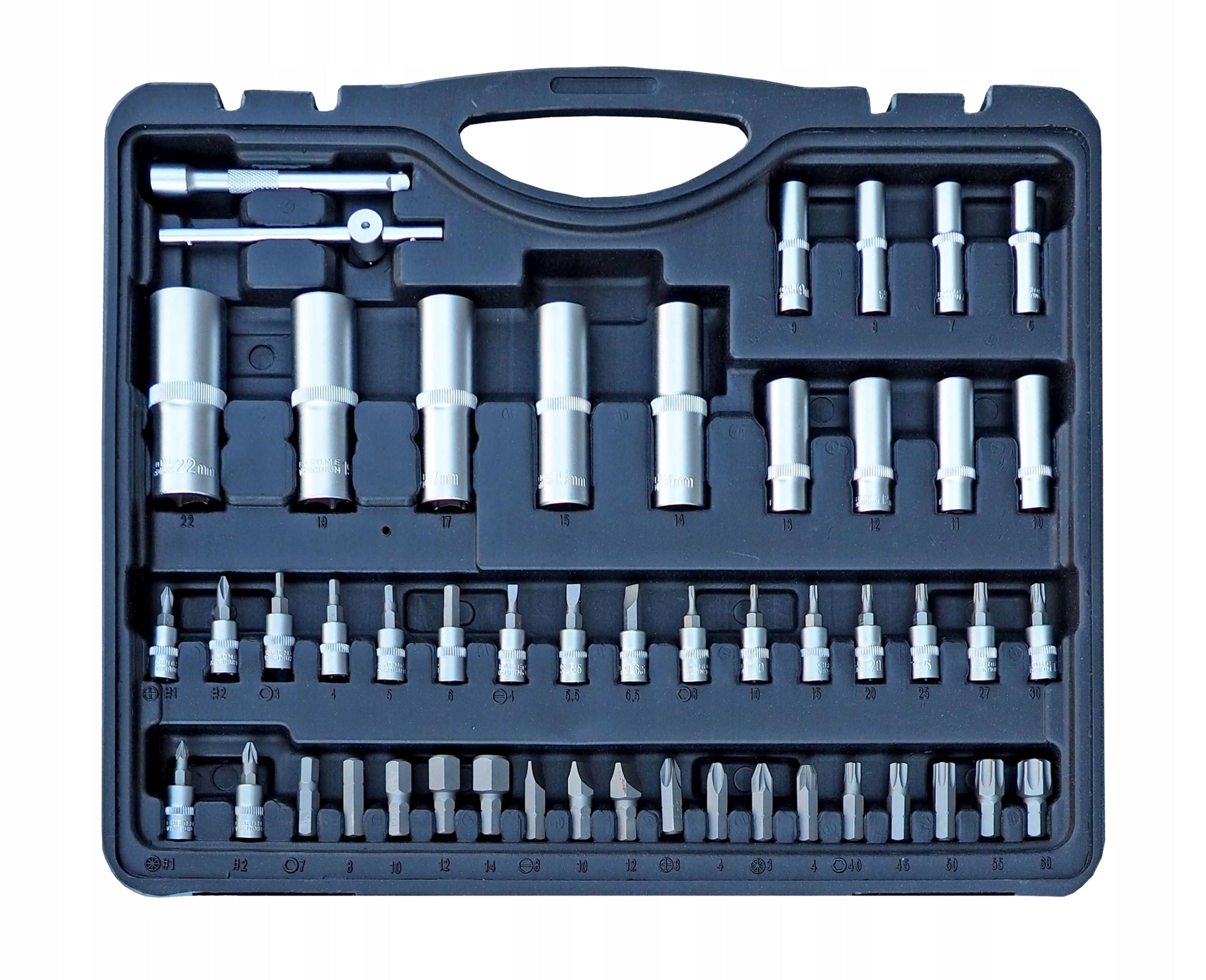 SET OF TOOLS KEYS 108 EL TOOL CASE Brand Grubber