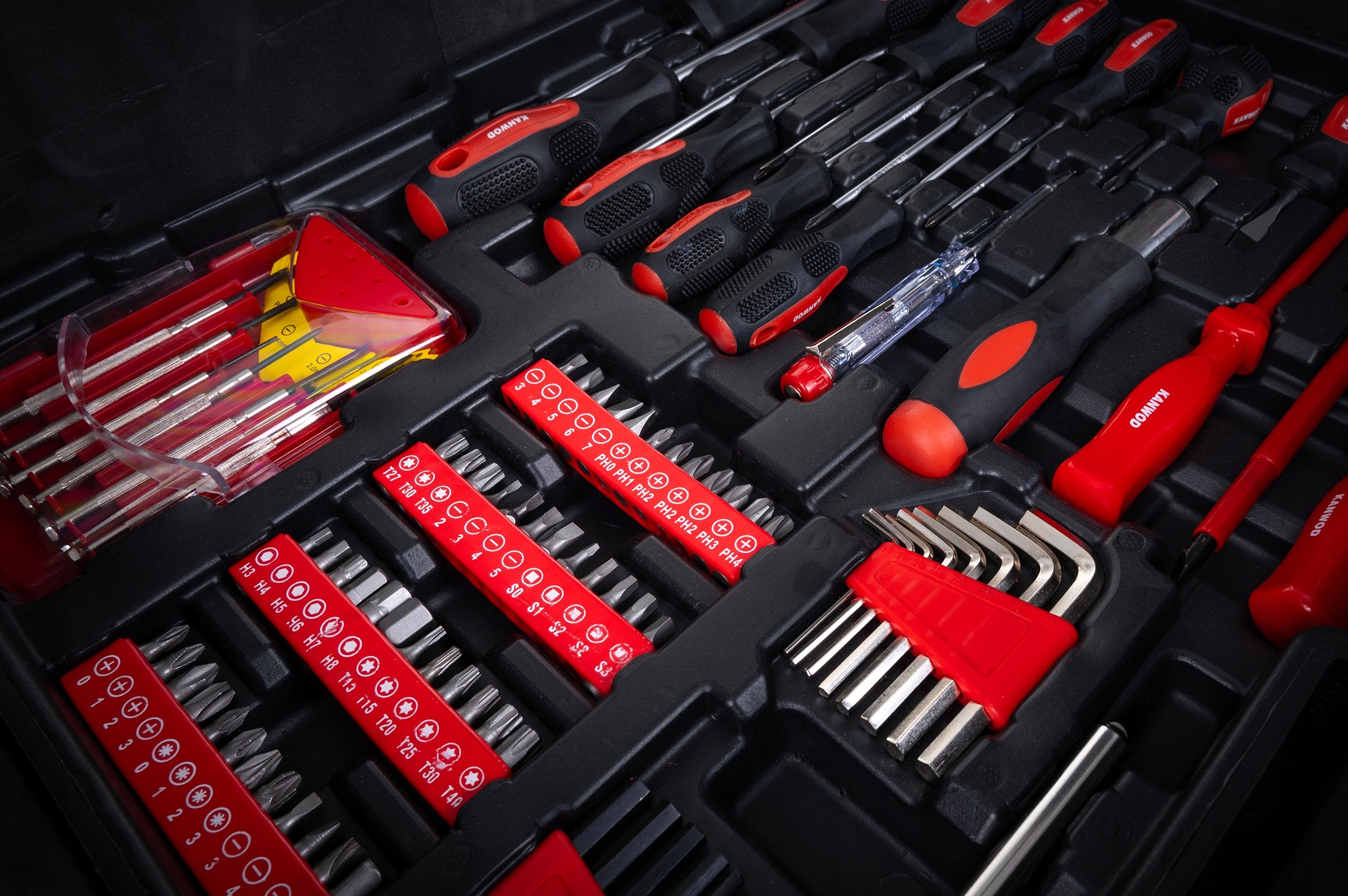 SET OF TOOLS KEYS 1452 EL TOOL CASE Product weight with unit packaging 12.5 kg