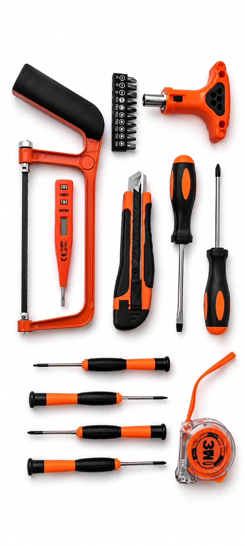 SET OF TOOLS KEYS TOOL CASE WRENCHES BITS PLIERS 109 EL. PRO Manufacturer code od9227