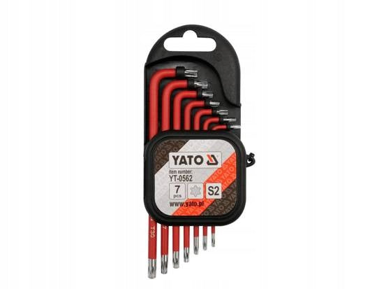 SET OF TORX YT-0562 COATED ALLEN WRENCHES Brand Yato