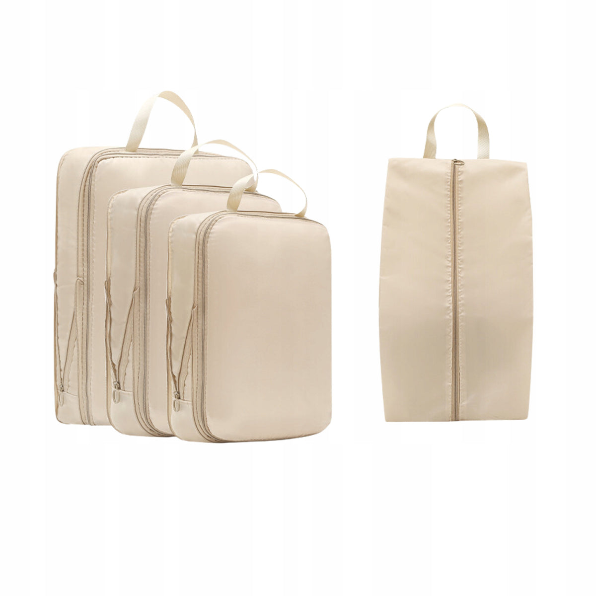 SET OF TRAVEL ORGANIZERS 4 PIECES COMPRESSION CLOTHES FOR SUITCASE Color other
