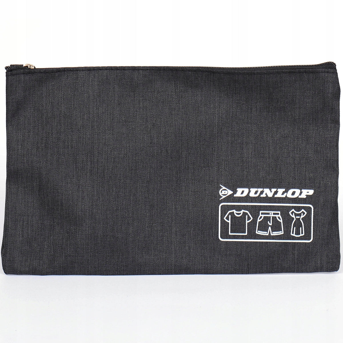 SET OF TRAVEL ORGANIZERS for backpack suitcase 6 elements Black DUNLOP Color black