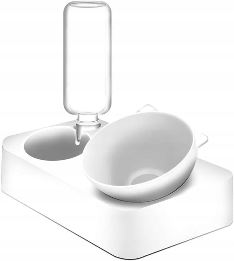 SET OF TWO FEEDING BOWLS FOR CATS 350 ML Brand no brand