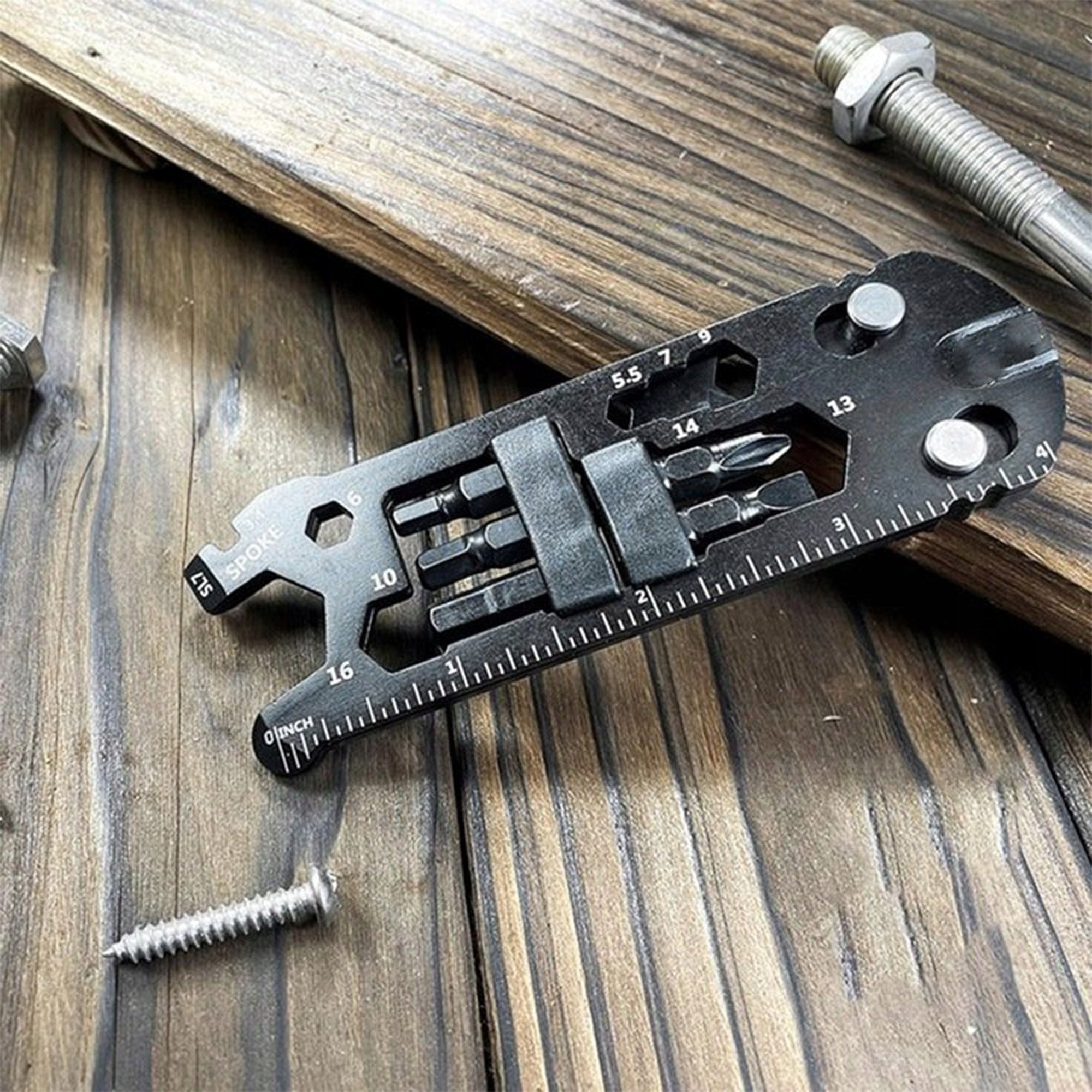 SET OF UNIVERSAL BICYCLE WRENCHES LIGHT REPAIR 24IN1 MULTIFUNCTIONAL Model #10410