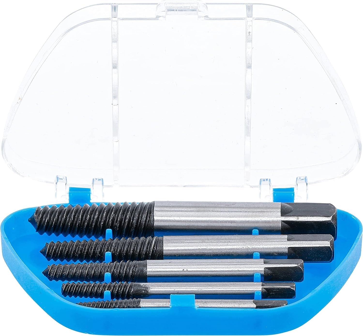 SET OF UNSCREWERS FOR BROKEN SCREWS 5 PCS SIZES 1-5