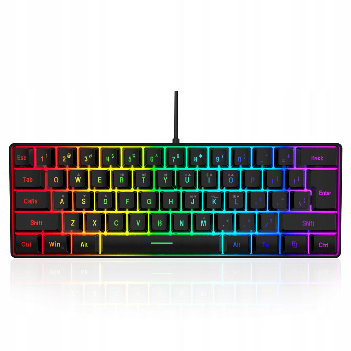 SET OF WIRED KEYBOARD AND MOUSE WITH PAD FOR GAMING AND WORK Manufacturer no brand