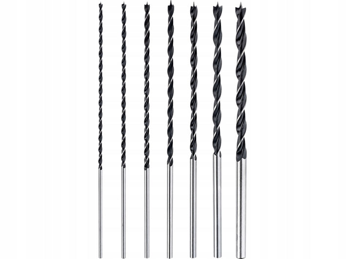 SET OF WOOD DRILL BITS 4-12X 300MM LONG 7 PCS.