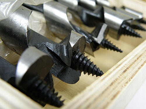 SET OF WOOD DRILL BITS 460mm DRILL BITS 6-25mm 6el Brand SilverTools