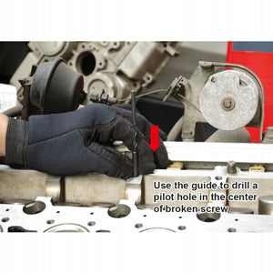 SET OF WRENCH DRILLS FOR DAMAGED SCREWS KING TONY Brand King Tony