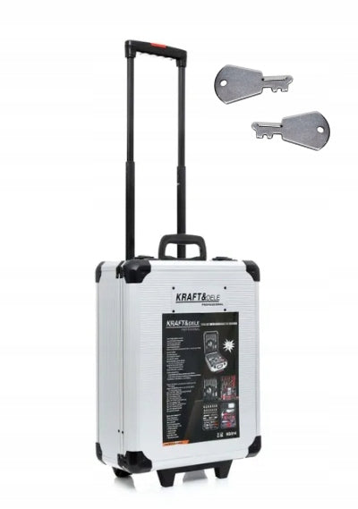 SET OF WRENCH TOOLS 188 EL METAL TOOL CASE PROFESIONAL Brand Kraft&Dele