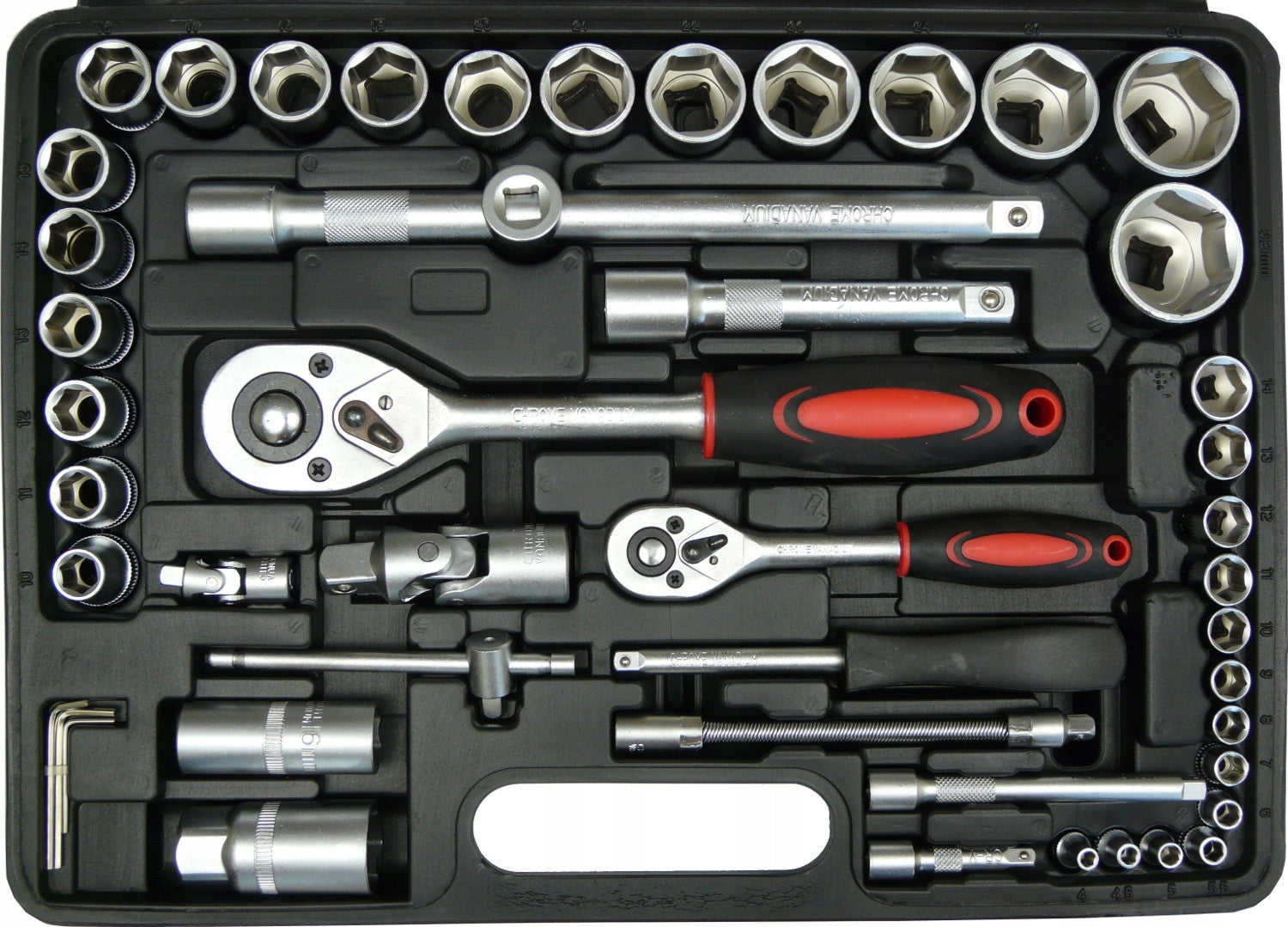 SET OF WRENCHES 108 pcs TORX SOCKET WRENCHES 109 EL EAN (GTIN) 5906112246976