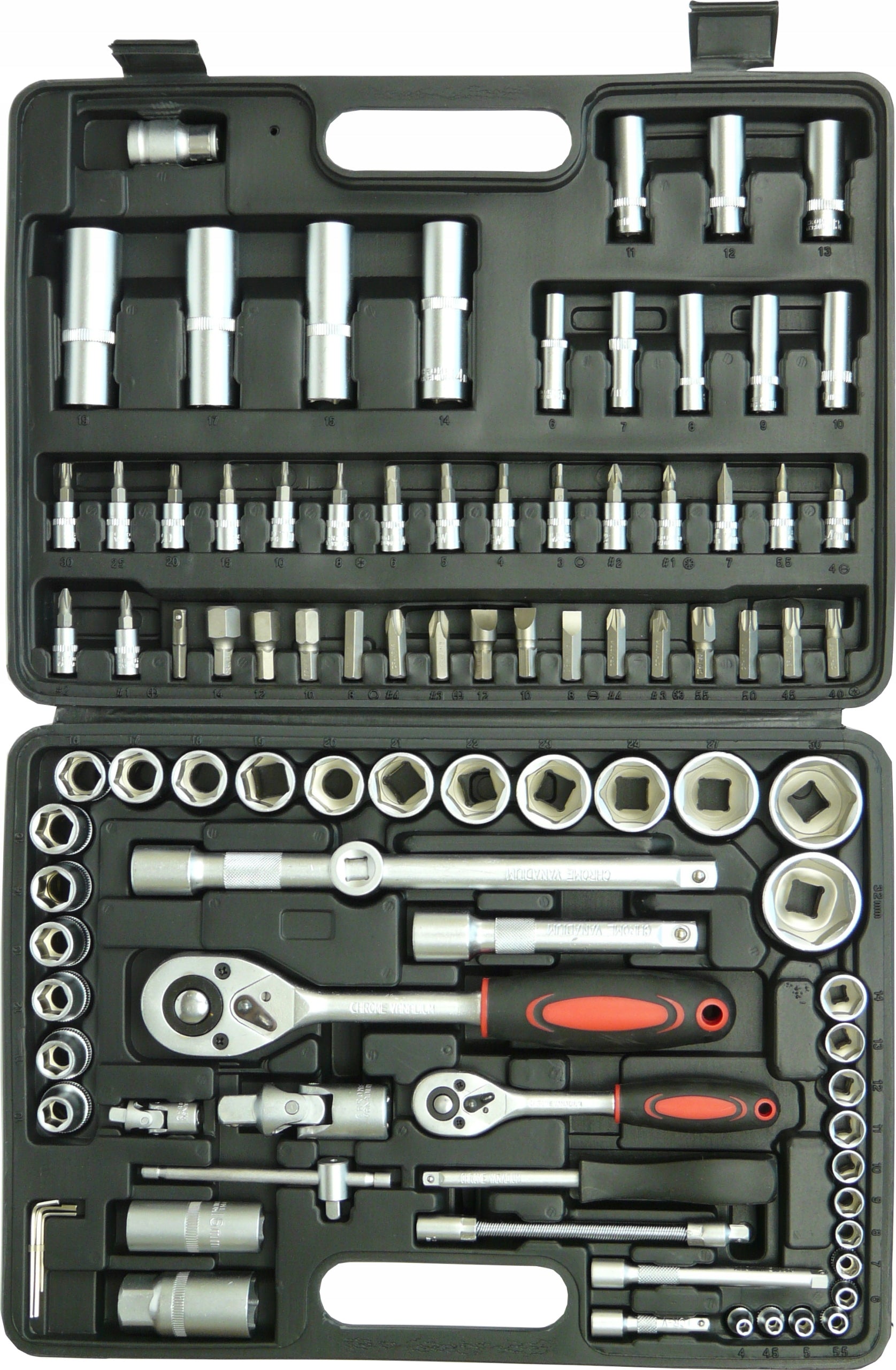 SET OF WRENCHES 108 pcs TORX SOCKET WRENCHES 109 EL