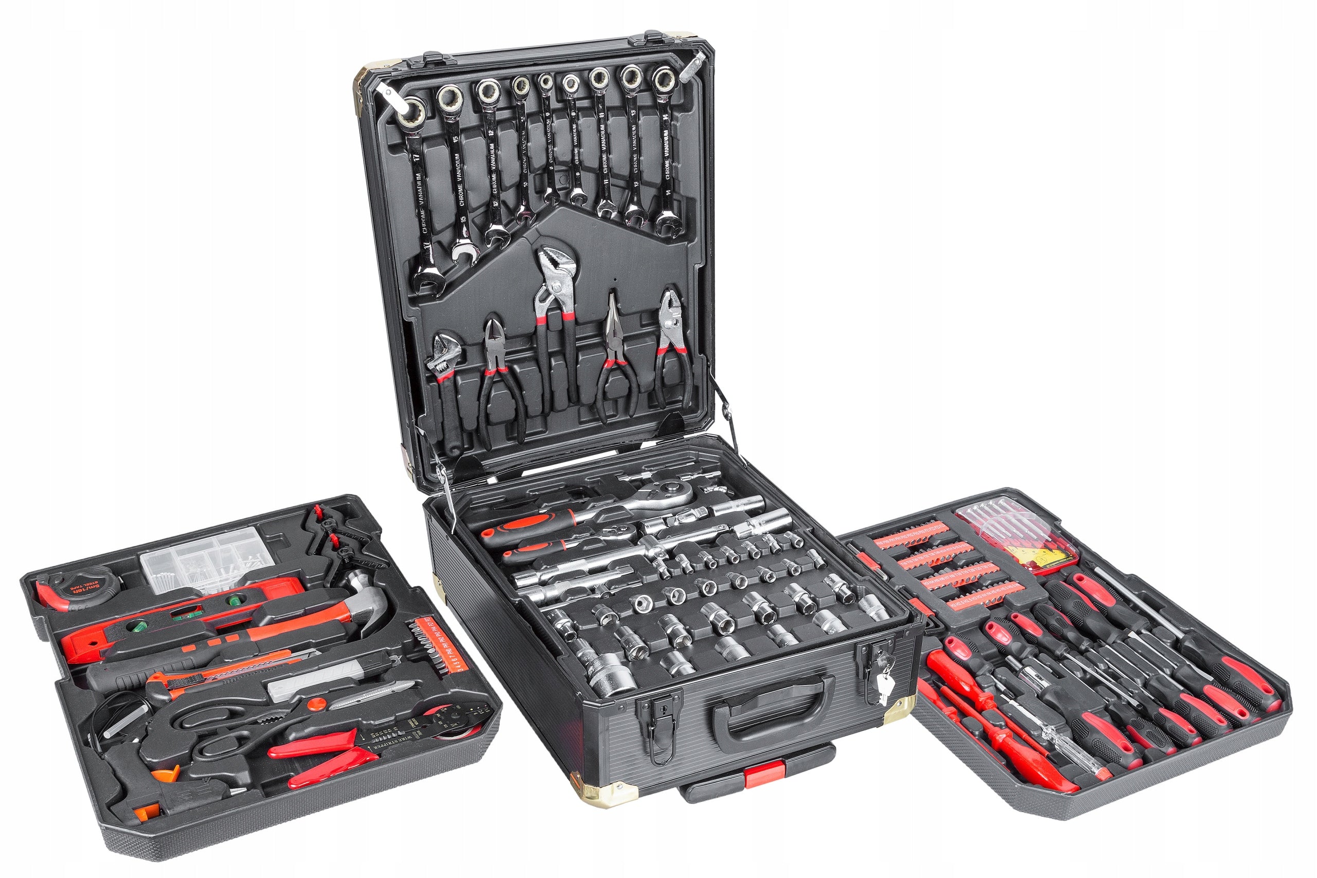 SET OF WRENCHES CAP BIT TOOL CASE SUPER LARGE SET XL Product weight with unit packaging 0.8 kg