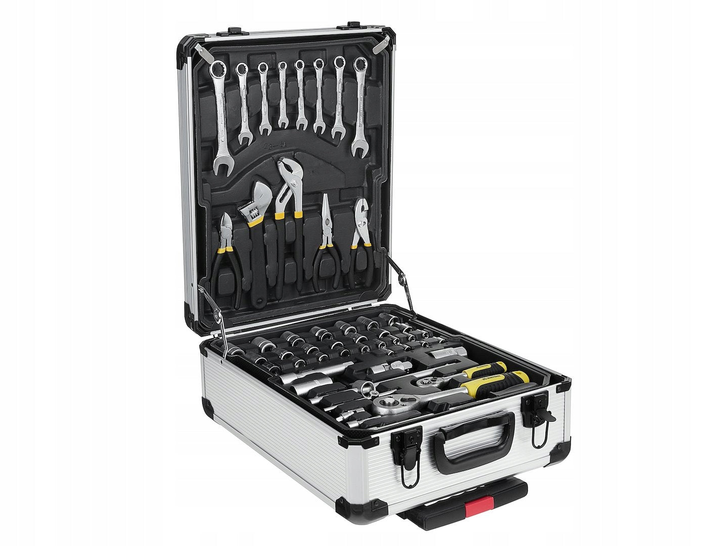 SET OF WRENCHES SOCKET BITS 187EL TOOL CASE ON WHEELS SERVICE Manufacturer code K00064