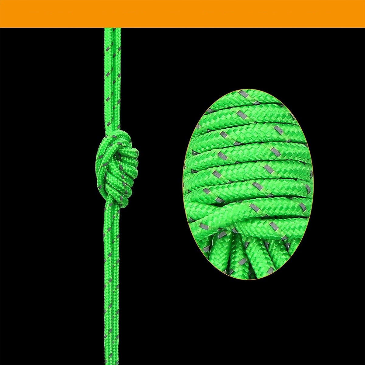 SET OF reflective STRINGS FOR TENT LINKS 10 PCS Brand no brand