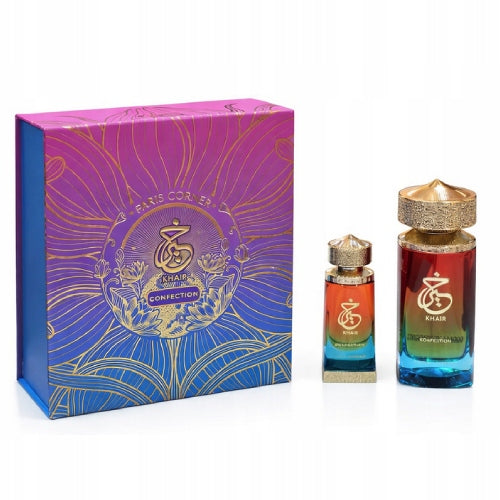 SET PARIS CORNER KHAIR CONFECTION 100ML EDP 25ML PERFUMED OIL