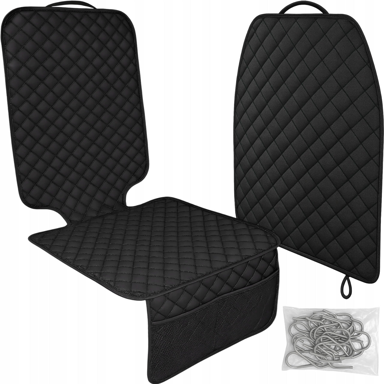 SET PROTECTIVE MAT FOR CAR SEAT COVER FOR REAR SEAT BLACK UN