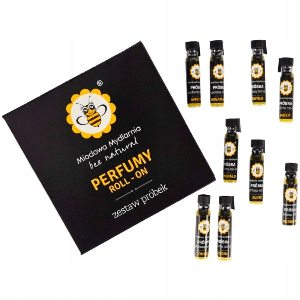 SET Perfume samples roll-on MIODOWA MYDLARNIA 9 x 0,5 ml Brand Miodowa Mydlarnia