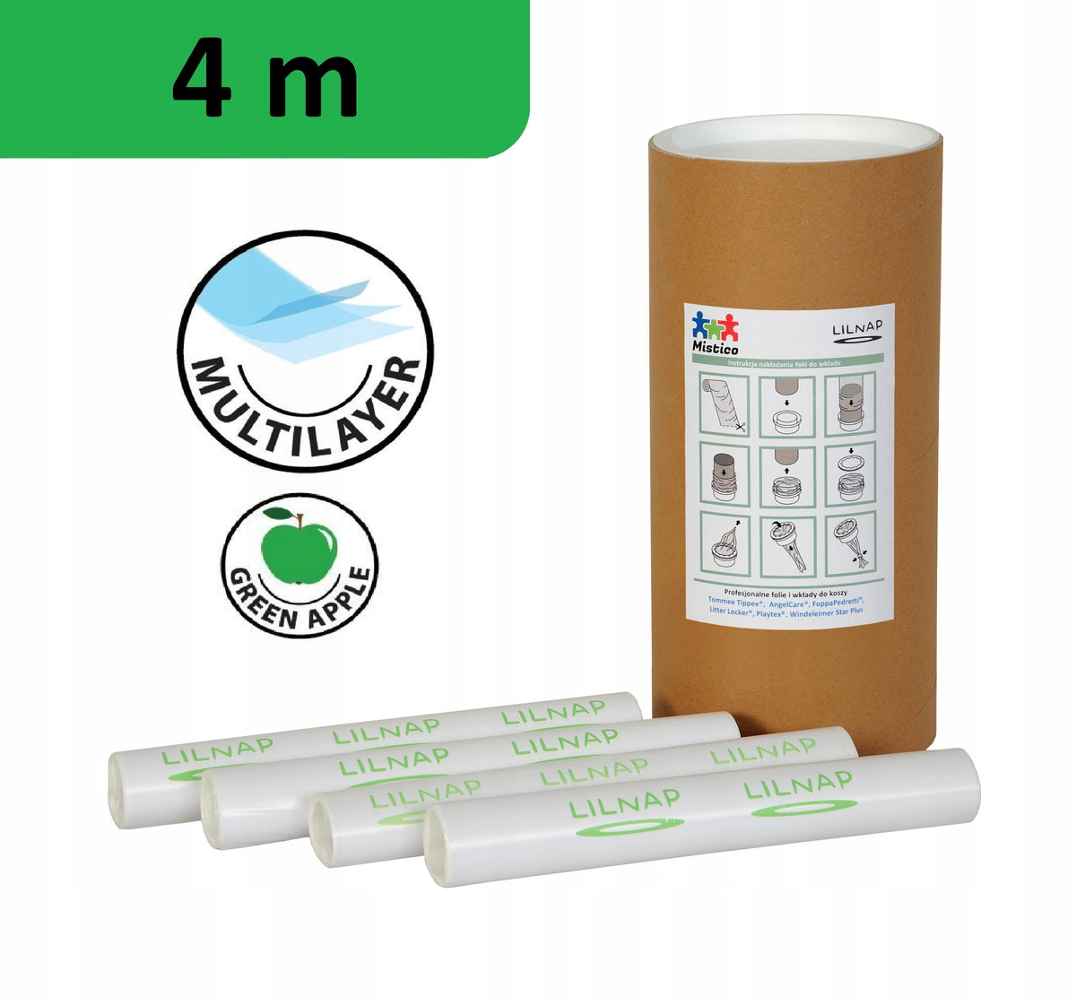 SET REPLACEMENT FILM FOR CARTRIDGE LITTER LOCKER Fashion LITTER LOCKER Design