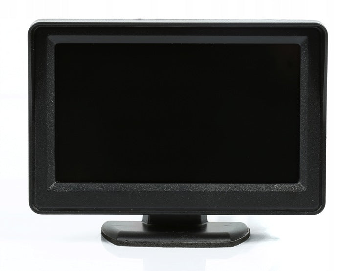 SET REVERSING CAMERA IN LED LICENSE PLATE FRAME + LCD 4.3 MONITOR Brand Kopier