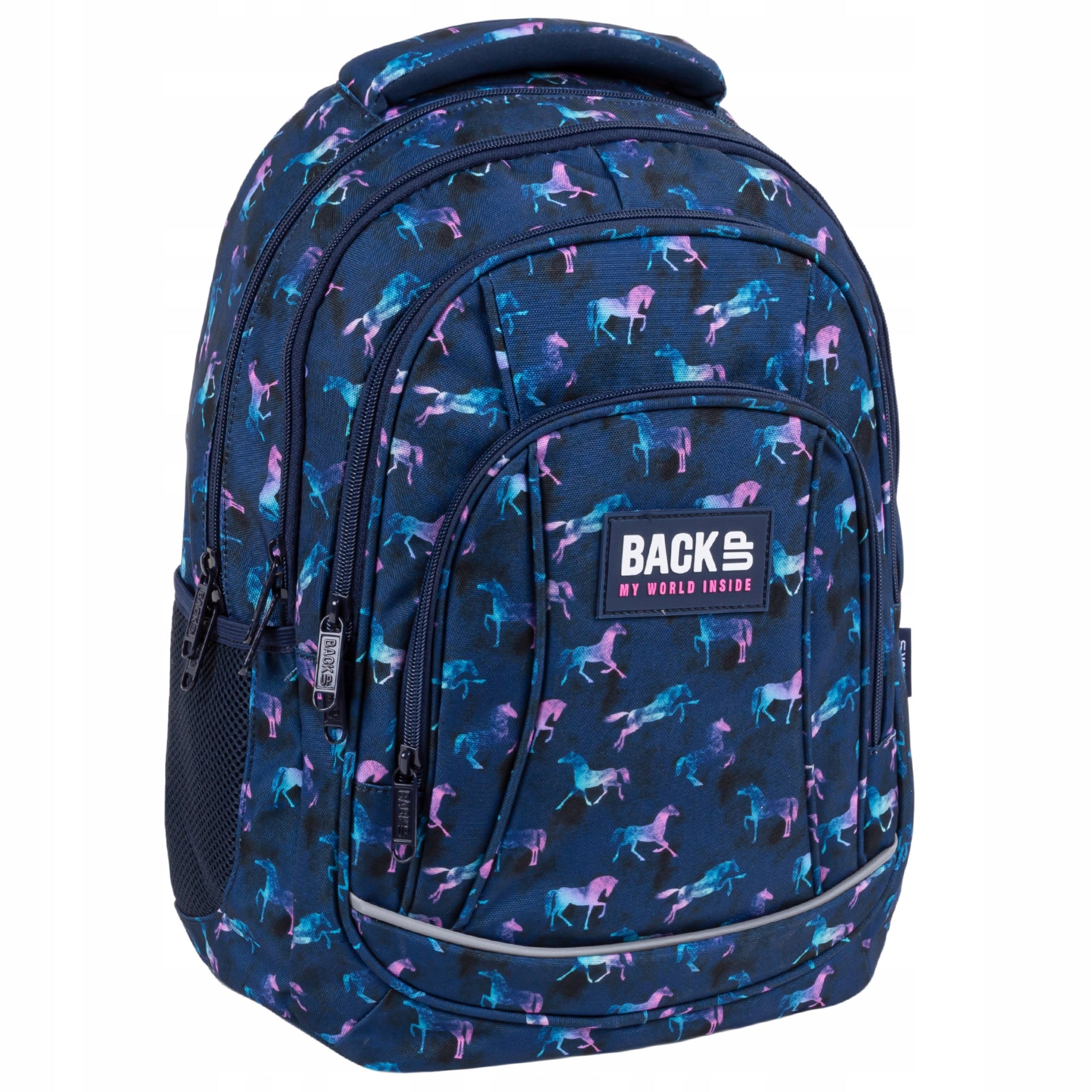 SET SCHOOL BACKPACK YOUTH BACKUP HORSE Brand Back Up