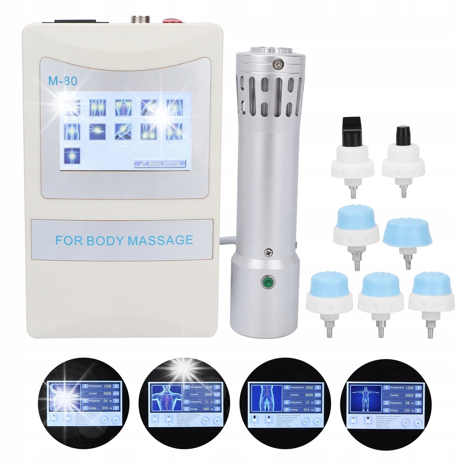 SET SHOCK WAVE THERAPY MACHINE