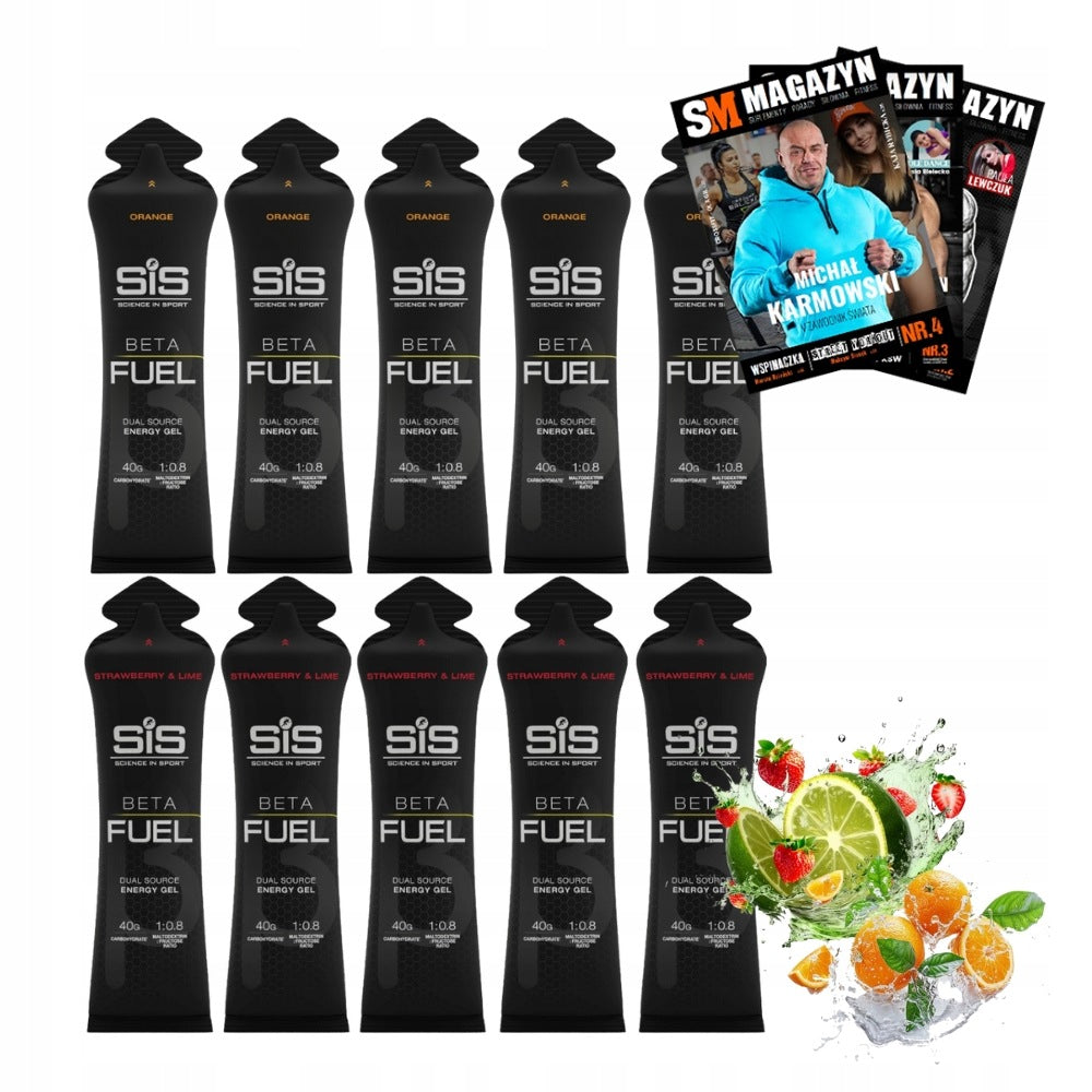 SET SIS ENERGY GEL BETA FUEL 60ml CONDITION STRENGTH ENERGY