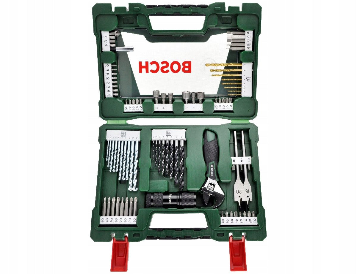 SET V-LINE 83pcs DRILL BITS and TIPS BOSCH Brand Bosch