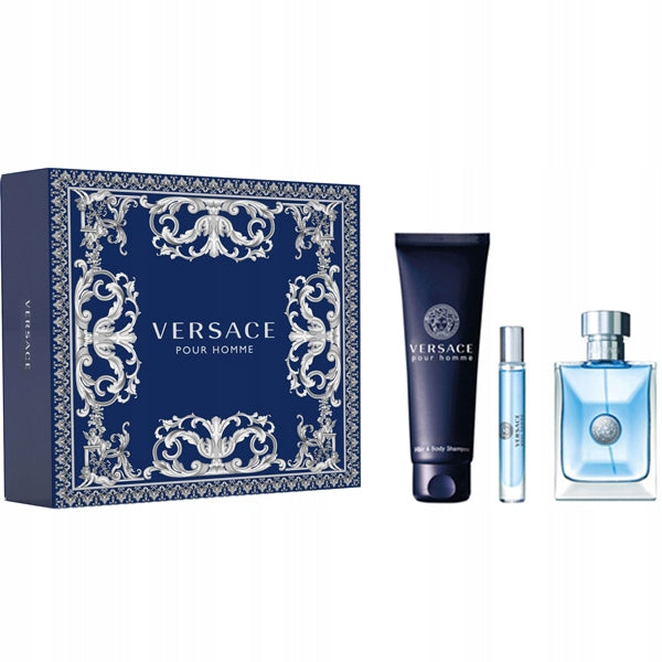 SET VERSACE POUR HOMME 100ML + 150ML + 10ML